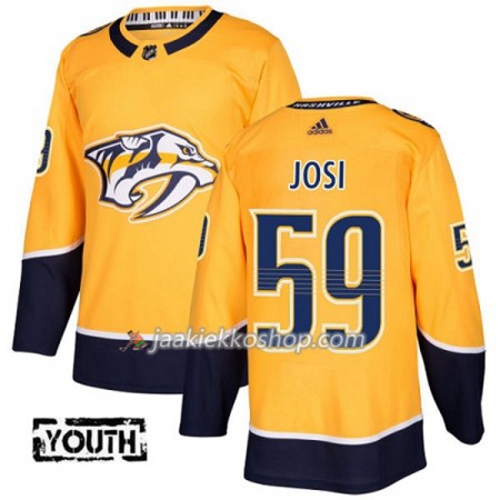 Lapsille NHL Nashville Predators Pelipaita Roman Josi 59 Adidas 2017-2018 Kulta Authentic Lapsille NHL Nashville Predators Pelipaita Roman Josi 59 Adidas 2017-2018 Kulta Authentic
